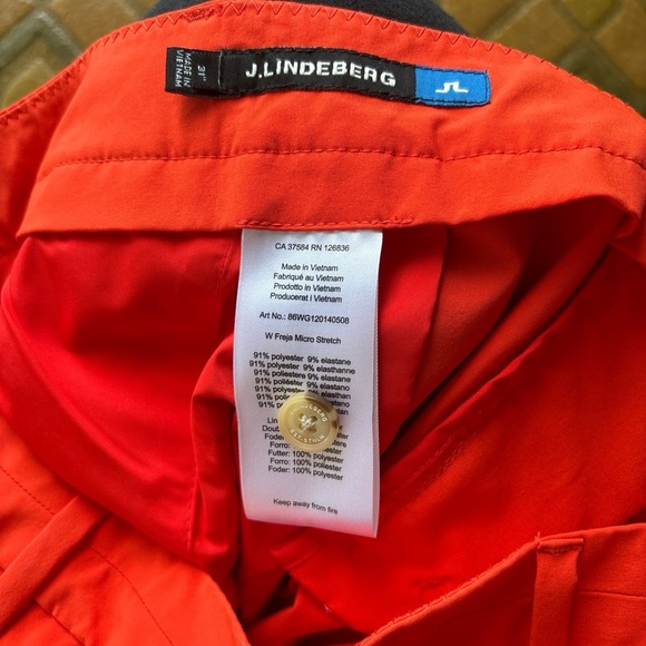 J LINDEBERG PANTS - Picture 4 of 4